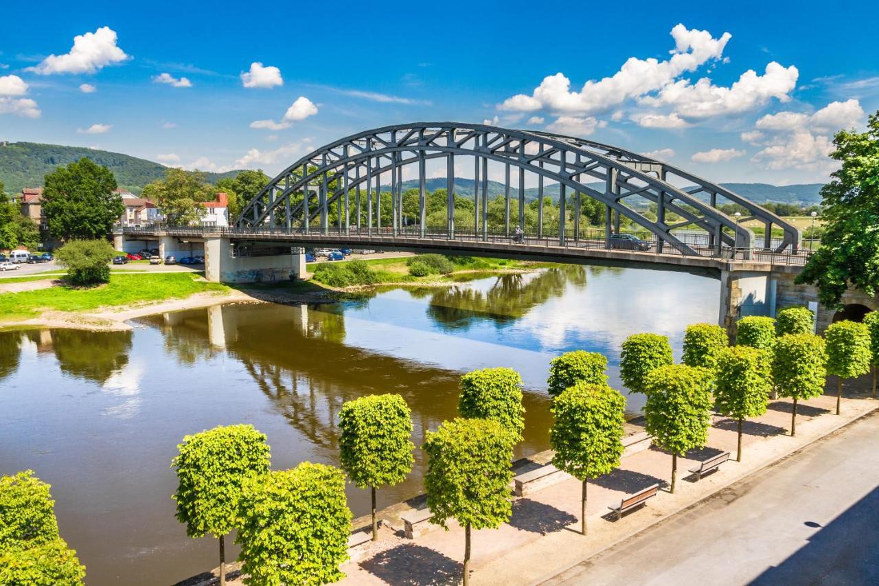 Hotel Brueckentor Ринтельн Экстерьер фото